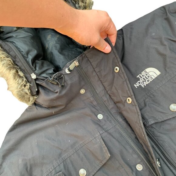 Vintage The North Face Gotham Jacket Medium Black - Picture 10 of 12